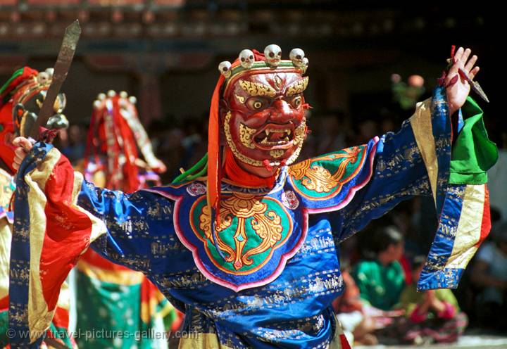 Paro Tsechu, Buddhist festival, Bhutan