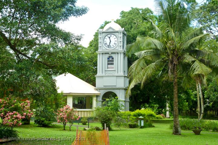 Pictures Of Fiji Suva 0002 The Clock Tower In Thurston Gardens