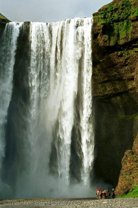 Skógafoss Waterfall in Skógar