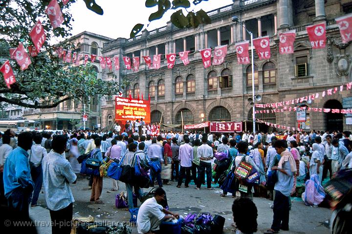 Indian Political Rally