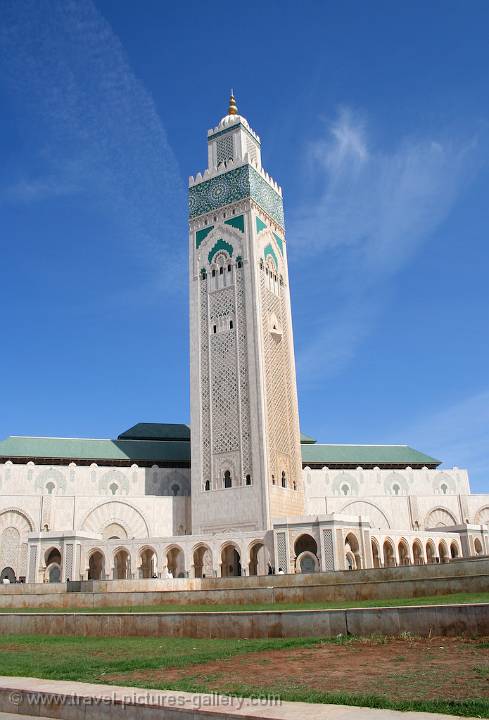 the Mosque of Hassan II, Casablanca