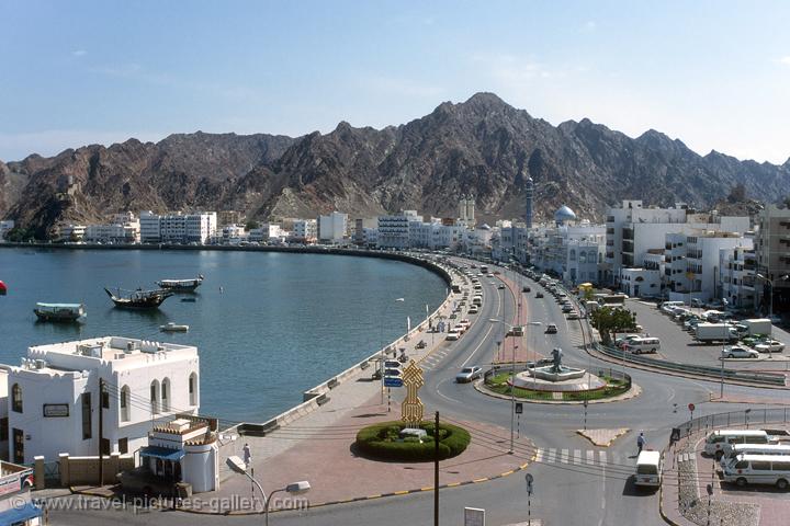 Travel Pictures Gallery Oman0003 the Muttruh, the corniche, Muscat