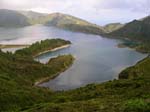 Lagoa do Fogo, volcanic crater lake, So Miguel Island