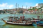 traditional Port boats on the Rio Douro, Porto