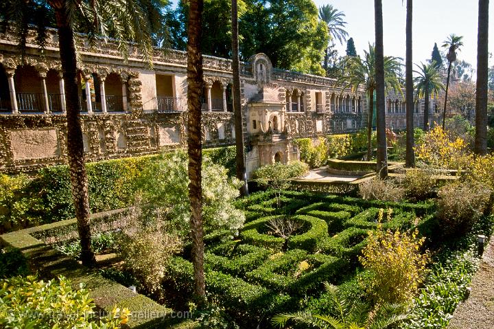 Alcazar gardens, Sevilla