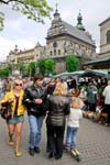 busy market day in Lviv
