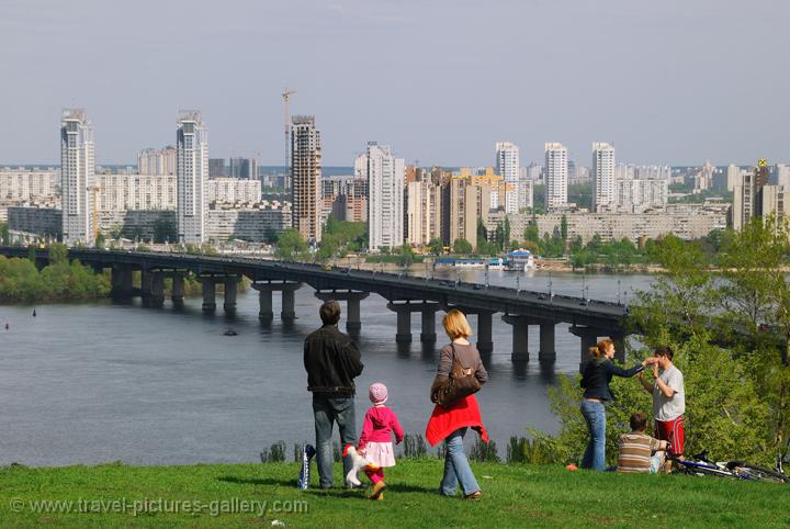 Pictures of Ukraine - Kyiv, Kiev,  view from Rodina Mat