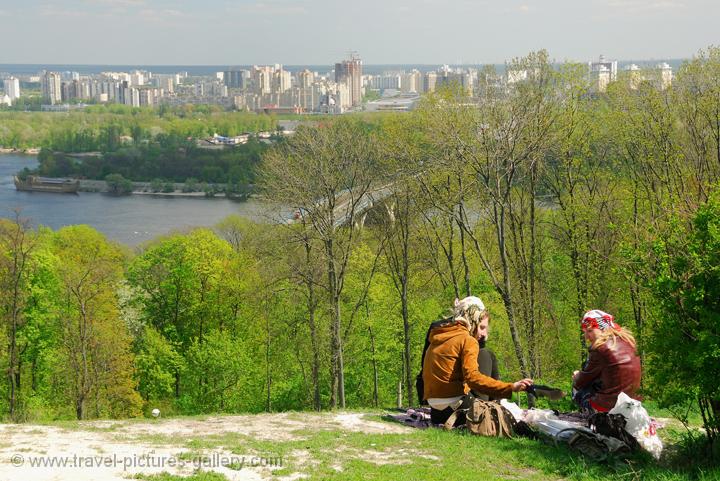 Pictures of Ukraine - Askoldova Mohyla Park, Kyiv (Kiev),