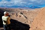 enjoying the views, Moon Valley, (Valle de la Luna)