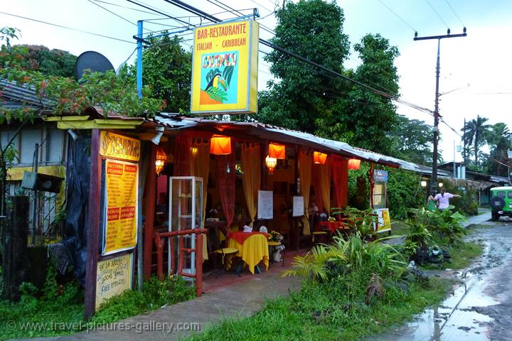 Pictures of Costa Rica - Cahuita-0012 - a bar- restaurant in Cahuita ...