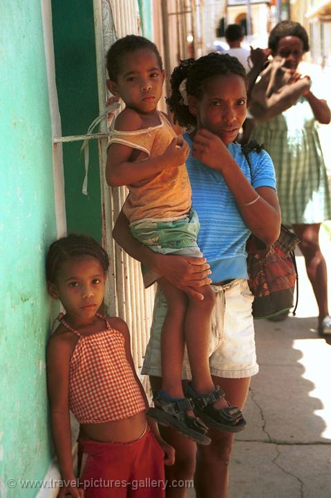 local people in Trinidad, street life