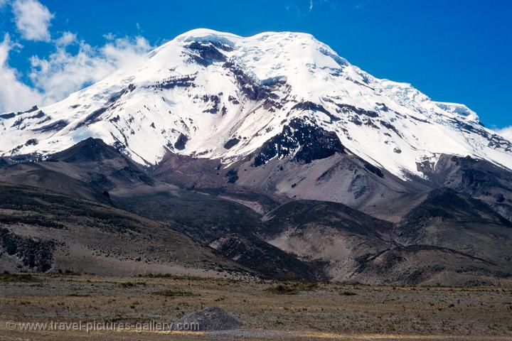 Pictures of Ecuador - Banos- Riobamba-0037 - snow capped Chimborazo ...