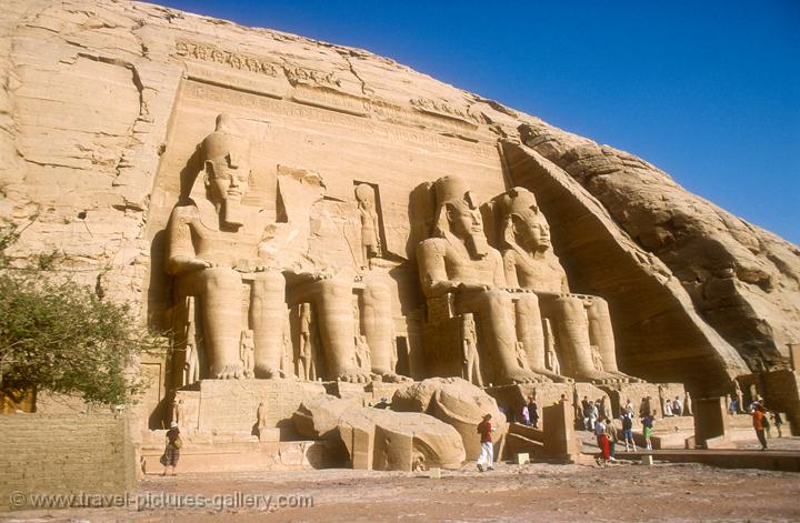 the Temple of Ramses II (Ramesses II)