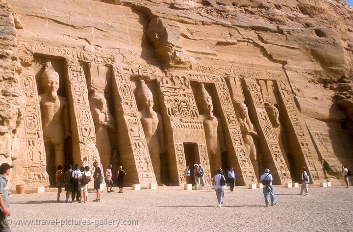 the Small Temple or Temple of Hathor and Nefertari