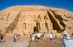 the Temple of Ramses II was relocated in an artificial hill