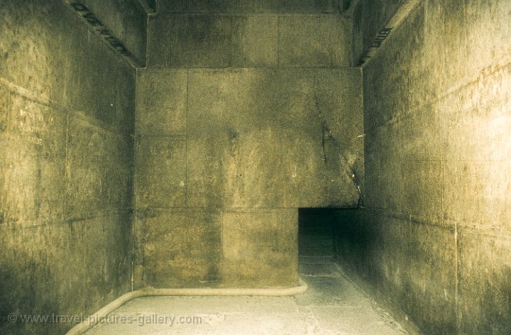 tomb inside the Pyramid of Cheops (Khufu)