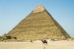 the Great Pyramid of Chefren (or Khafre) at Giza