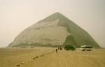 the Bent Pyramid of Sneferu predates the pyramids at Giza