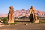 the Colossi of Memnon, west bank