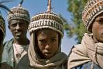 wearing a hat made of goat's hair, Lalibela
