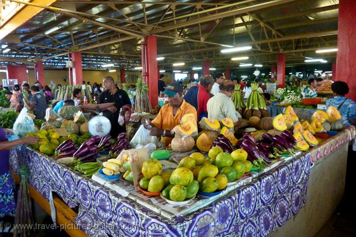 Pictures of Fiji - Suva-0007 - stalls at Suva municipal market