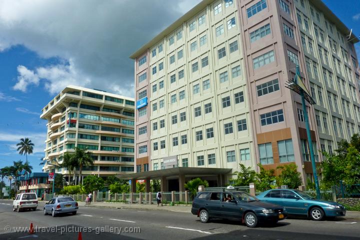 Pictures of Fiji - Suva-0015 - modern office buildings