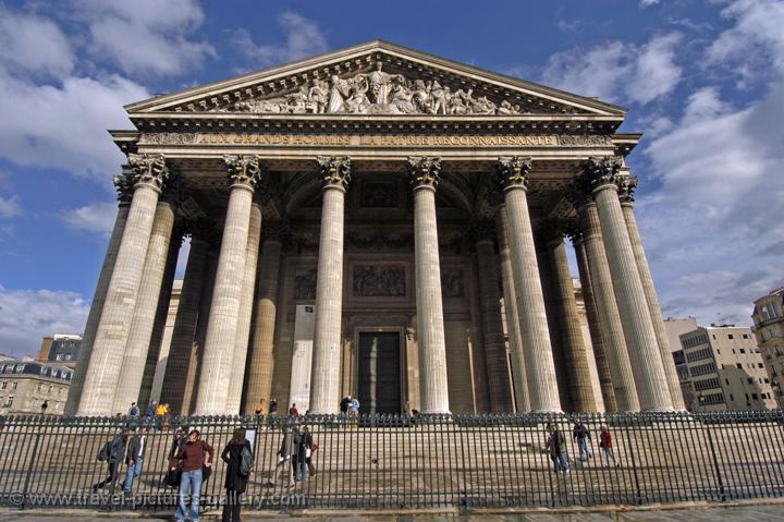 Pictures of France - Paris-0049 - the Pantheon, Neoclassical architecture