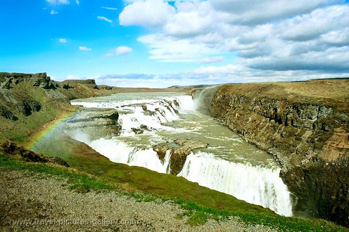 images of Iceland - Gullfoss Waterfall