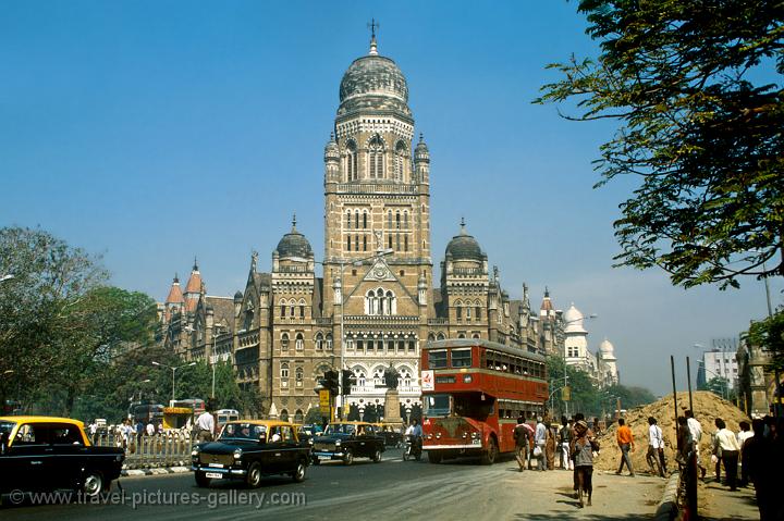 Pictures of India - Mumbai (Bombay)-0001 - the Victoria Terminus train ...