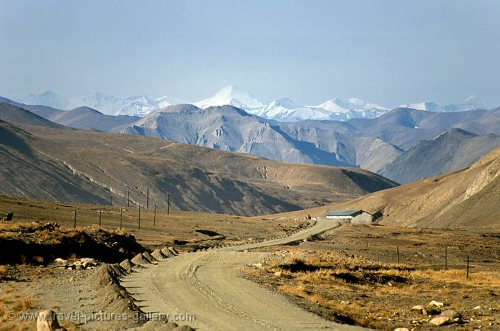 the highland of Tibet, Gyantse to Lhasa