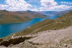 Yamdrok Tso, the turqoise lake, Tibet