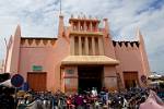 the new market is built in traditional Sudanese style