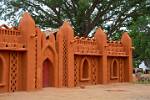 the red mud brick Mosque