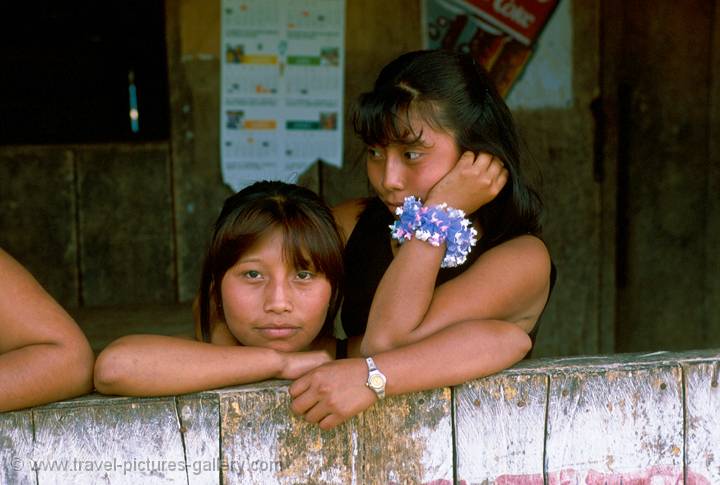 Lacandon people, Palenque, Chiapas, Mexico