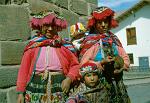 Quechua people in traditional dress, Cusco, Peru