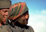 girl with a head scarf, Tingri, Tibet
