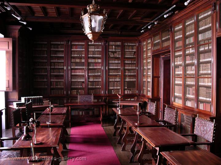 town library, Angra do Herosmo, Terceira Island