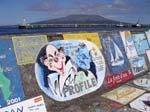 Horta harbour graffiti, Faial Island