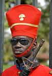 guard at the Presidential Palace