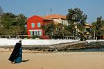 arriving on tranquil Goree Island