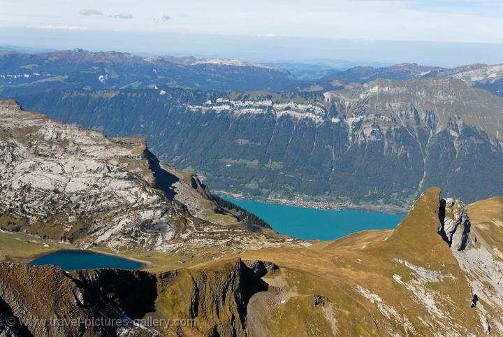 the Brienzer See (Lake) from above