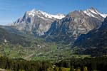 Grindelwald, Wetterhorn and Schreckhorn