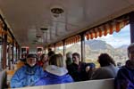 on the Schynige Platte train