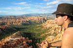enjoying the spectacular views, Bryce Canyon National Park