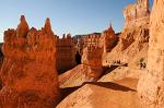eroded limestone rock formations, Bryce Canyon National Park