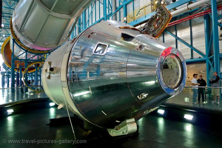 Apollo capsule and sevice module
