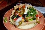Mexican salad, good food comes cheap in Vegas
