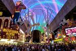 The Fremont Street Experience (FSE), a pedestrian mall and attraction in downtown Las Vegas