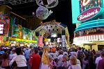 at the Fremont Street Experience