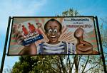 condom billboard, Iringa, Tanzania